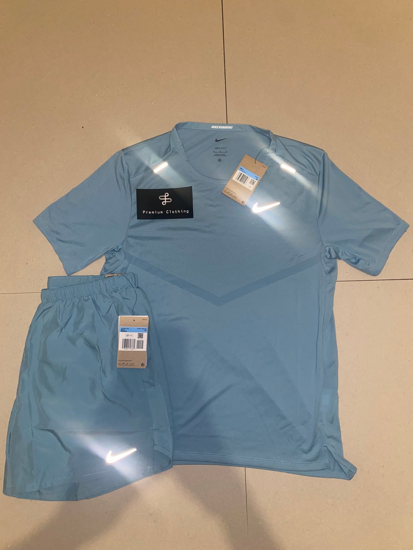 Nike Denim Turquoise Set