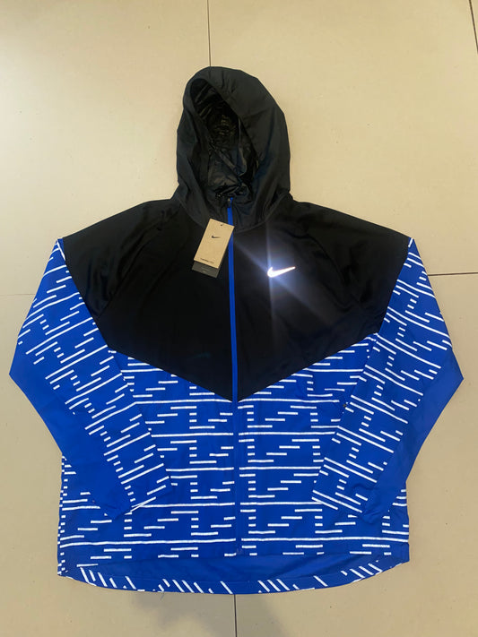 Blue And Black Flash Run Division Wind Runner